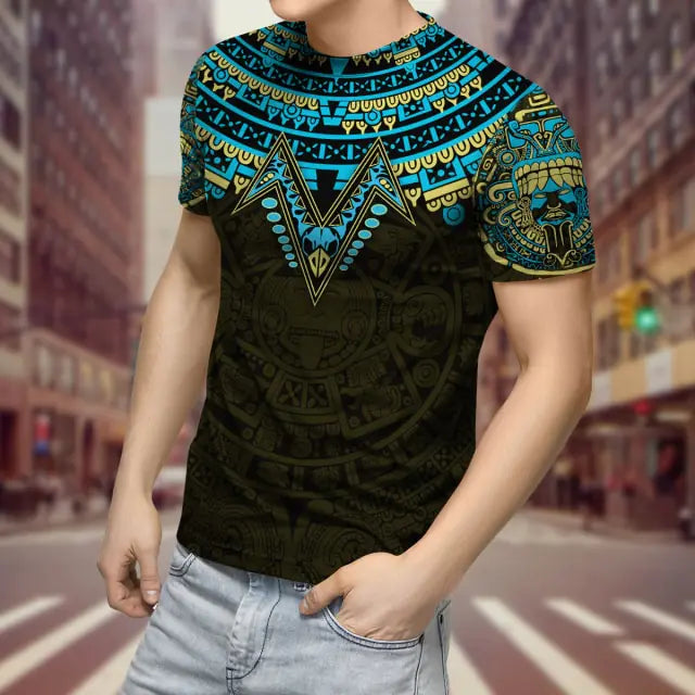 Camiseta de poliester para hombre