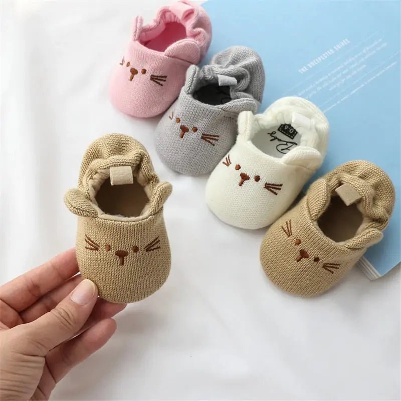 Zapatos de lana tejidos para bebés, niños y niñas - Vant