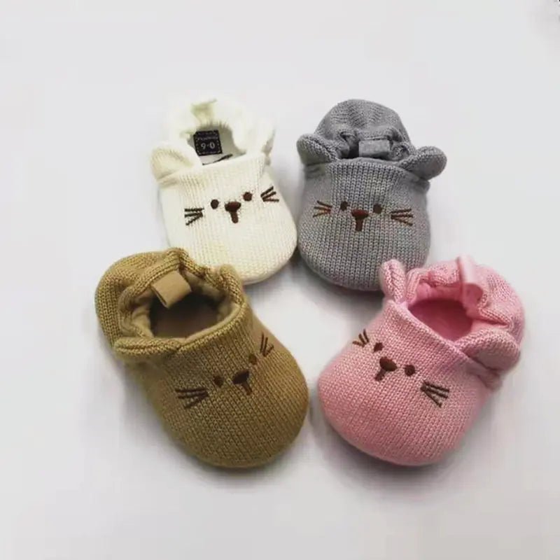 Zapatos de lana tejidos para bebés, niños y niñas - Vant