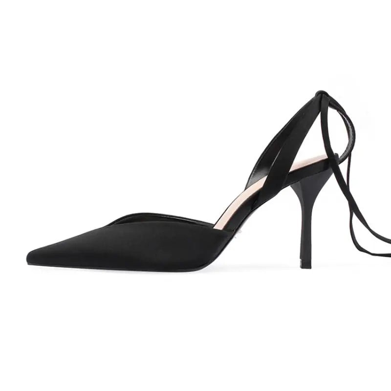 Zapatos de mujer de punta fina, boca baja y tacón fino - Vant