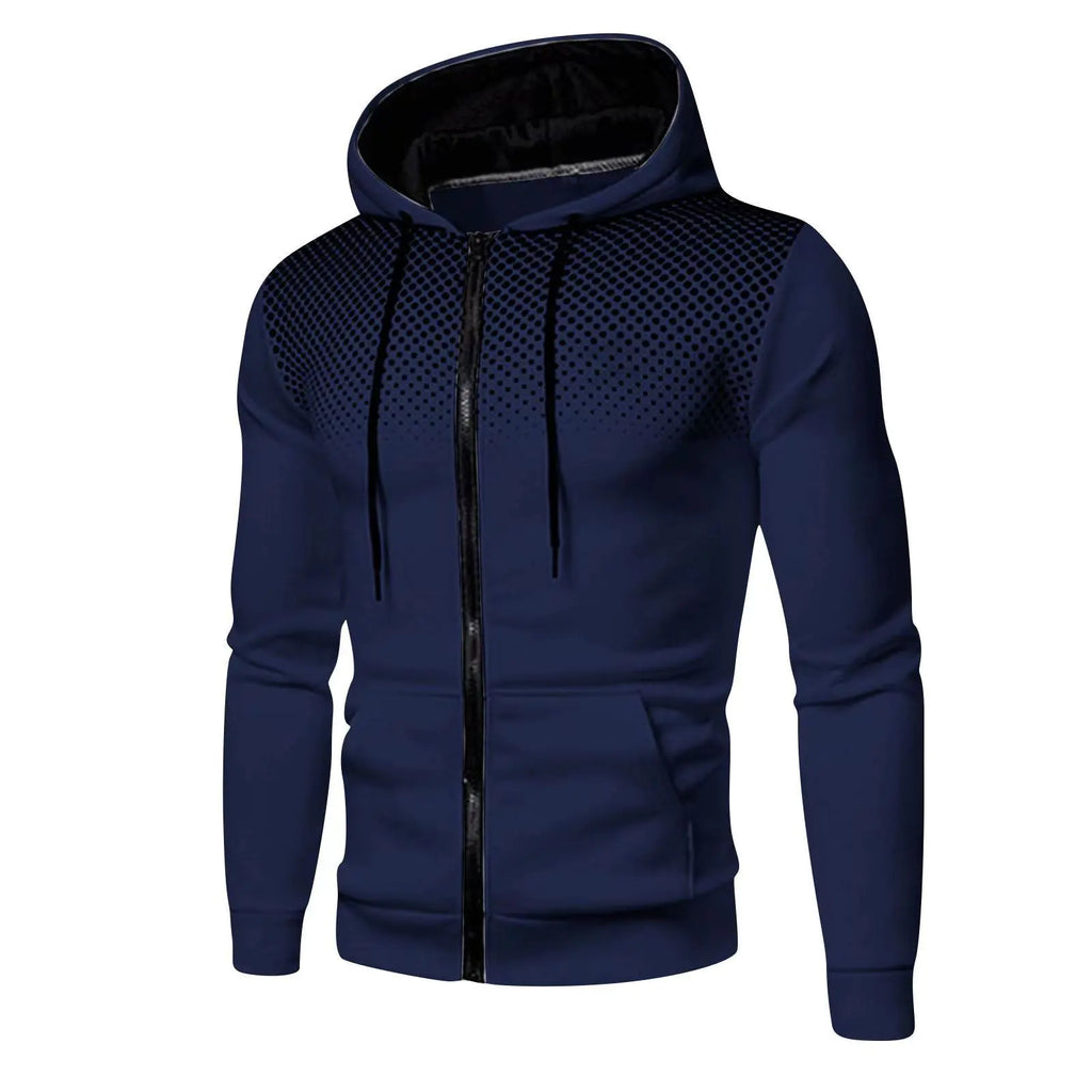 Sudadera informal con capucha para hombre para exteriores
